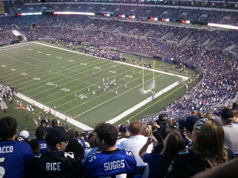 view from Section 545 