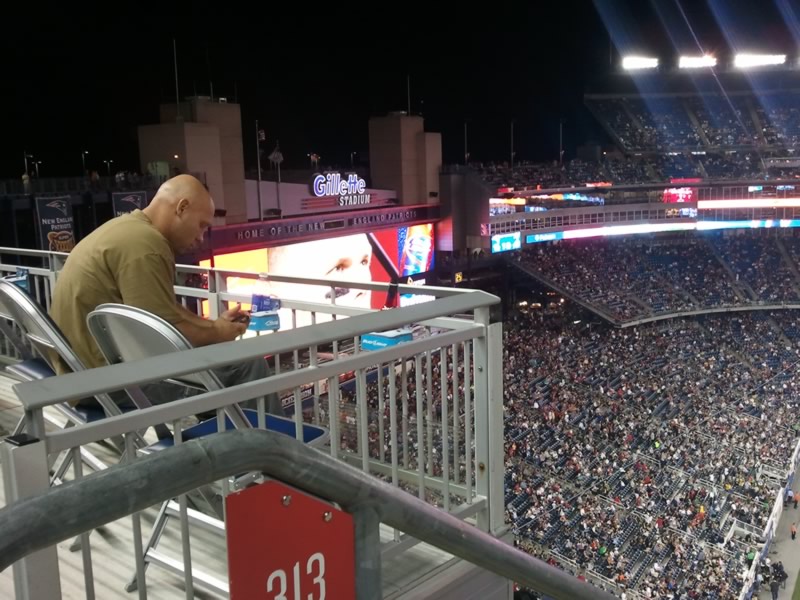 Gillette Stadium Seating