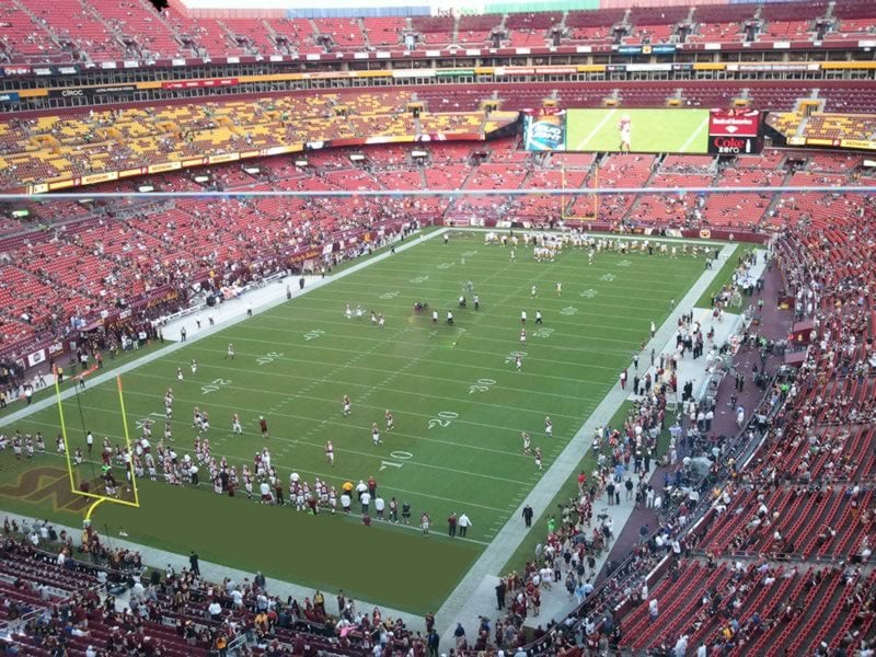 section 410, row 1 seat view  for football - northwest stadium