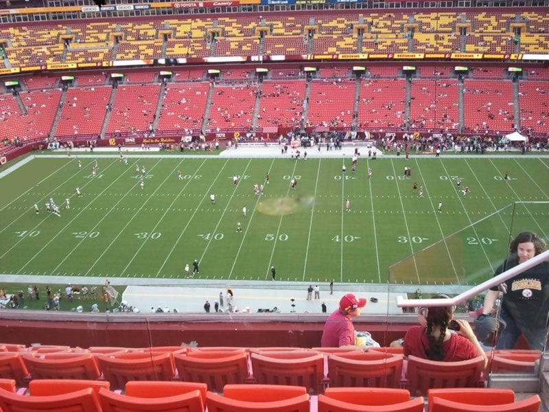 section 427, row 7 seat view  for football - northwest stadium