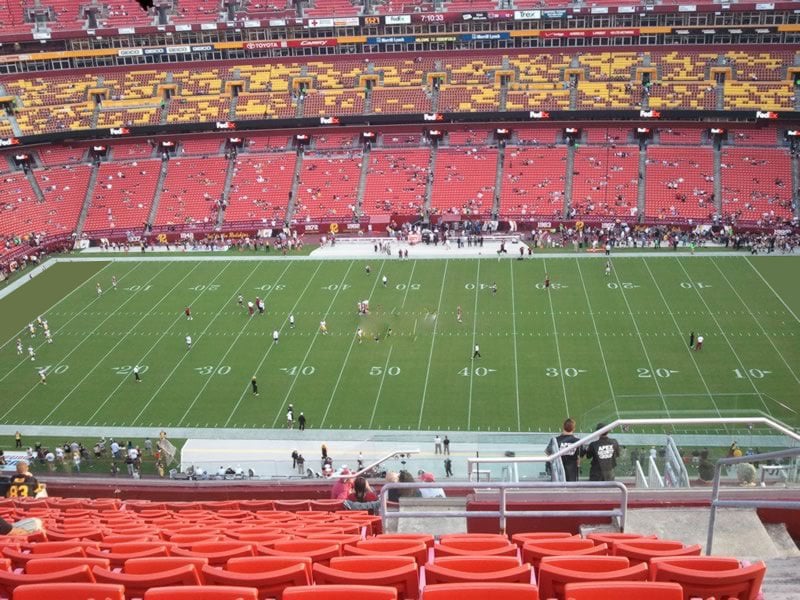 section 427, row 15 seat view  for football - northwest stadium