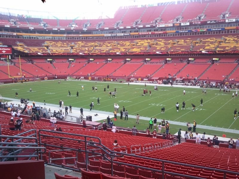 section 218 seat view  for football - northwest stadium