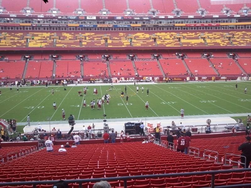 section 201 seat view  for football - northwest stadium