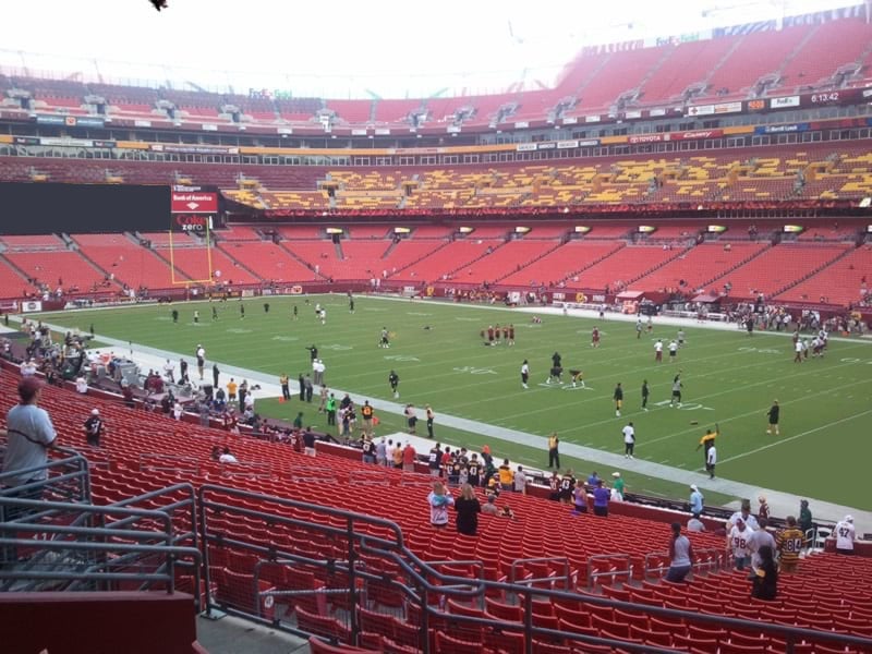 section 216 seat view  for football - northwest stadium