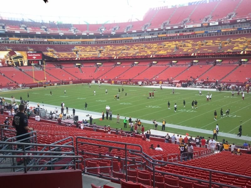 section 217 seat view  for football - northwest stadium