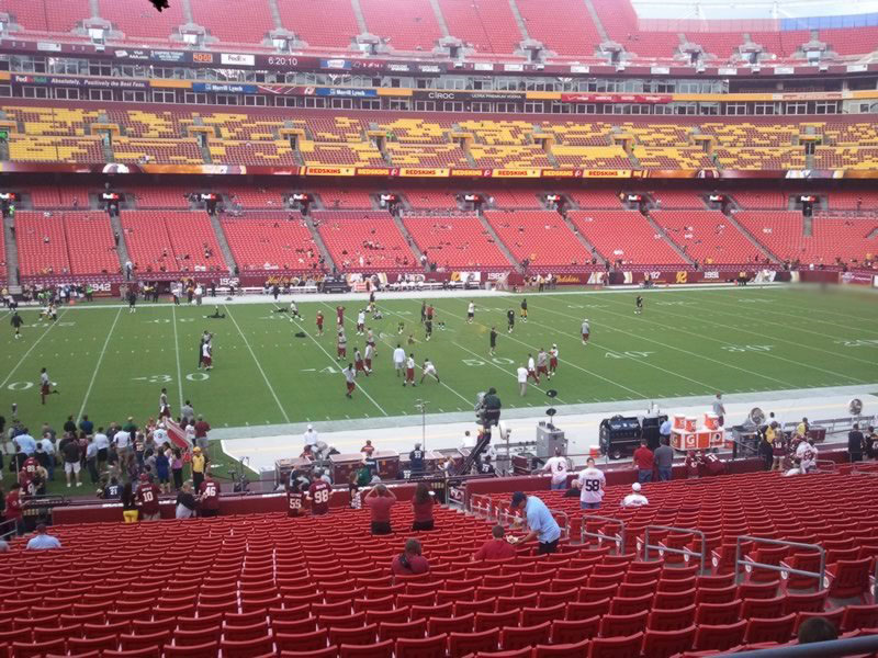 section 202 seat view  for football - northwest stadium
