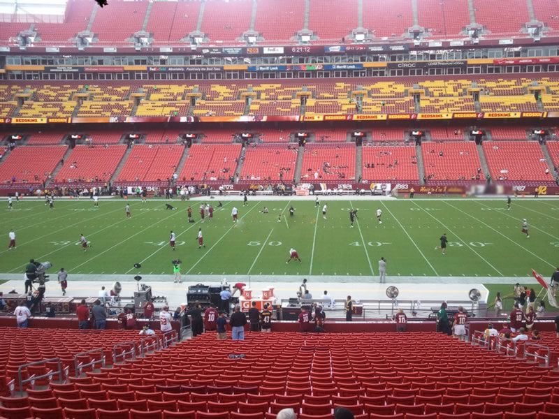 section 242 seat view  for football - northwest stadium