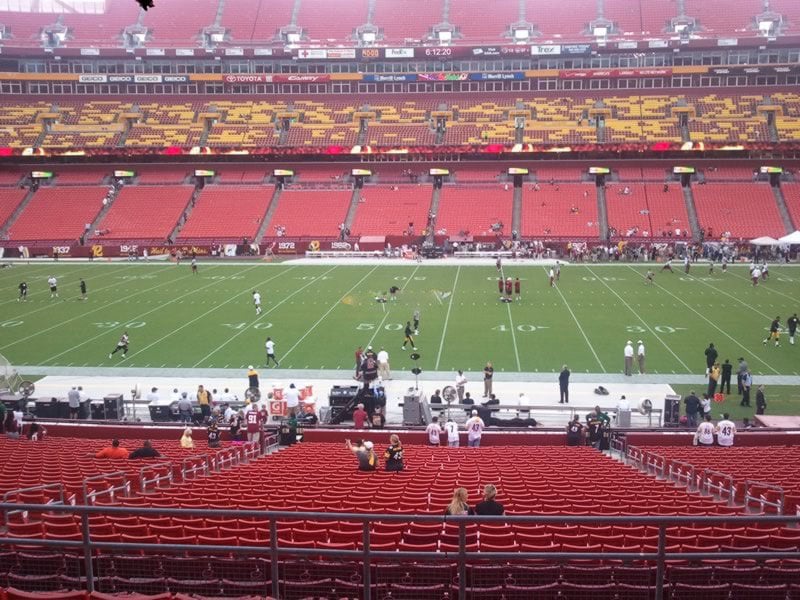 section 221 seat view  for football - northwest stadium