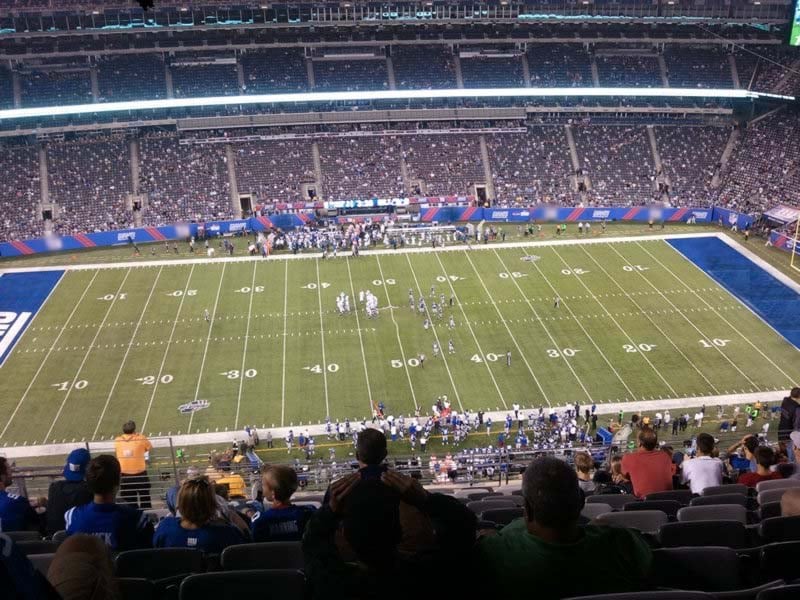 Great For The 300 Level Metlife Stadium Section 314 Review Seat View For Metlife Stadium Section 314 Row 19