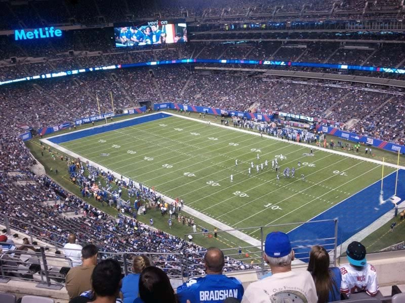 Metlife Stadium View From My Seat Concert Review Home Decor