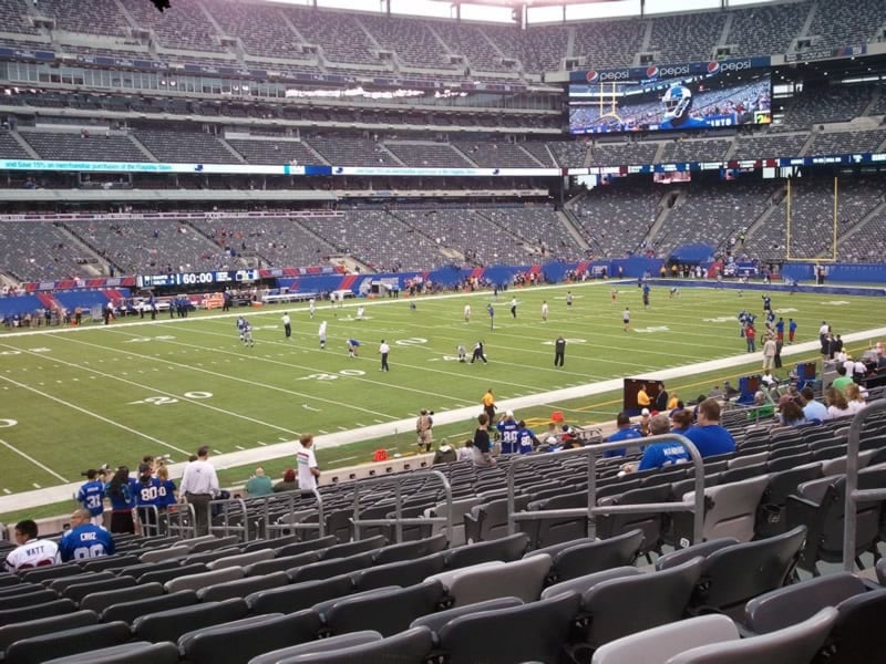 Section 117 at MetLife Stadium 