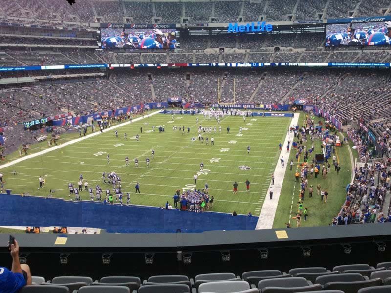 section 223 seat view  for football - metlife stadium