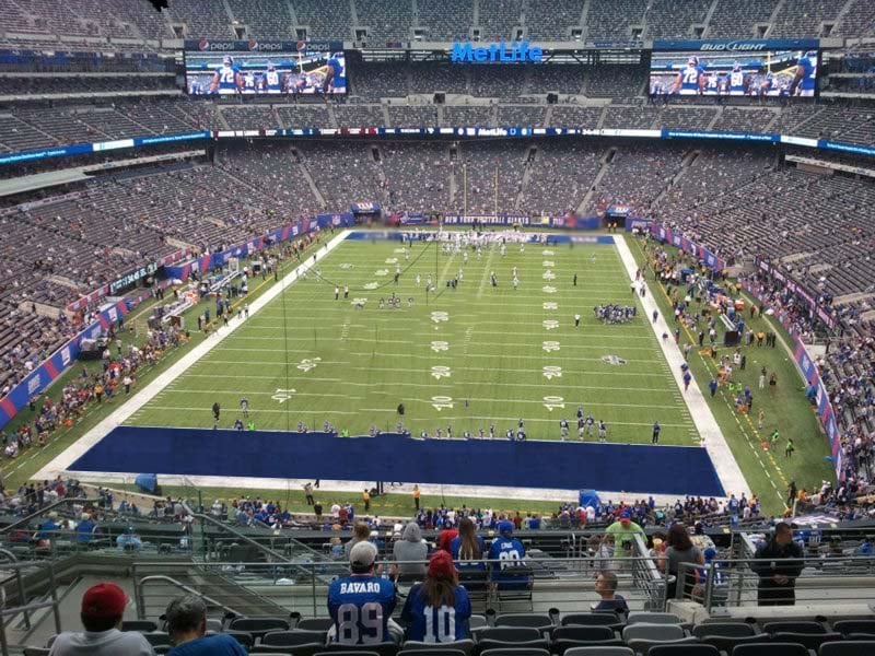 section 225b seat view  for football - metlife stadium