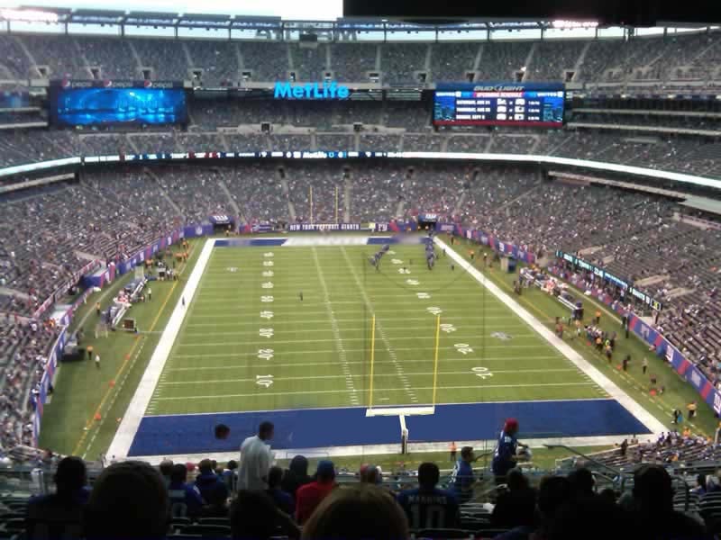 section 227b seat view  for football - metlife stadium