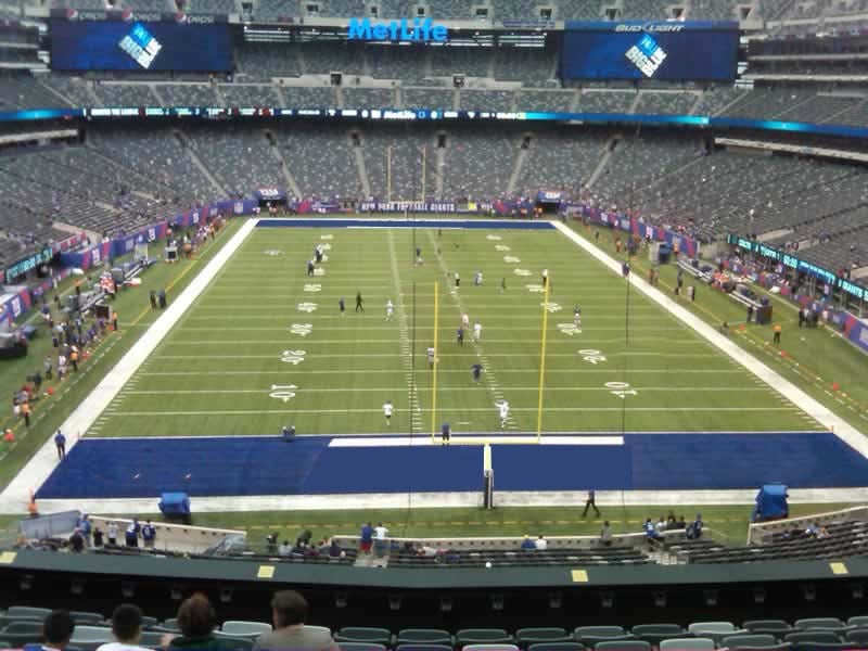 section 227a seat view  for football - metlife stadium