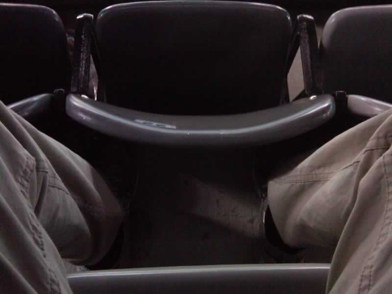 legroom in section 342