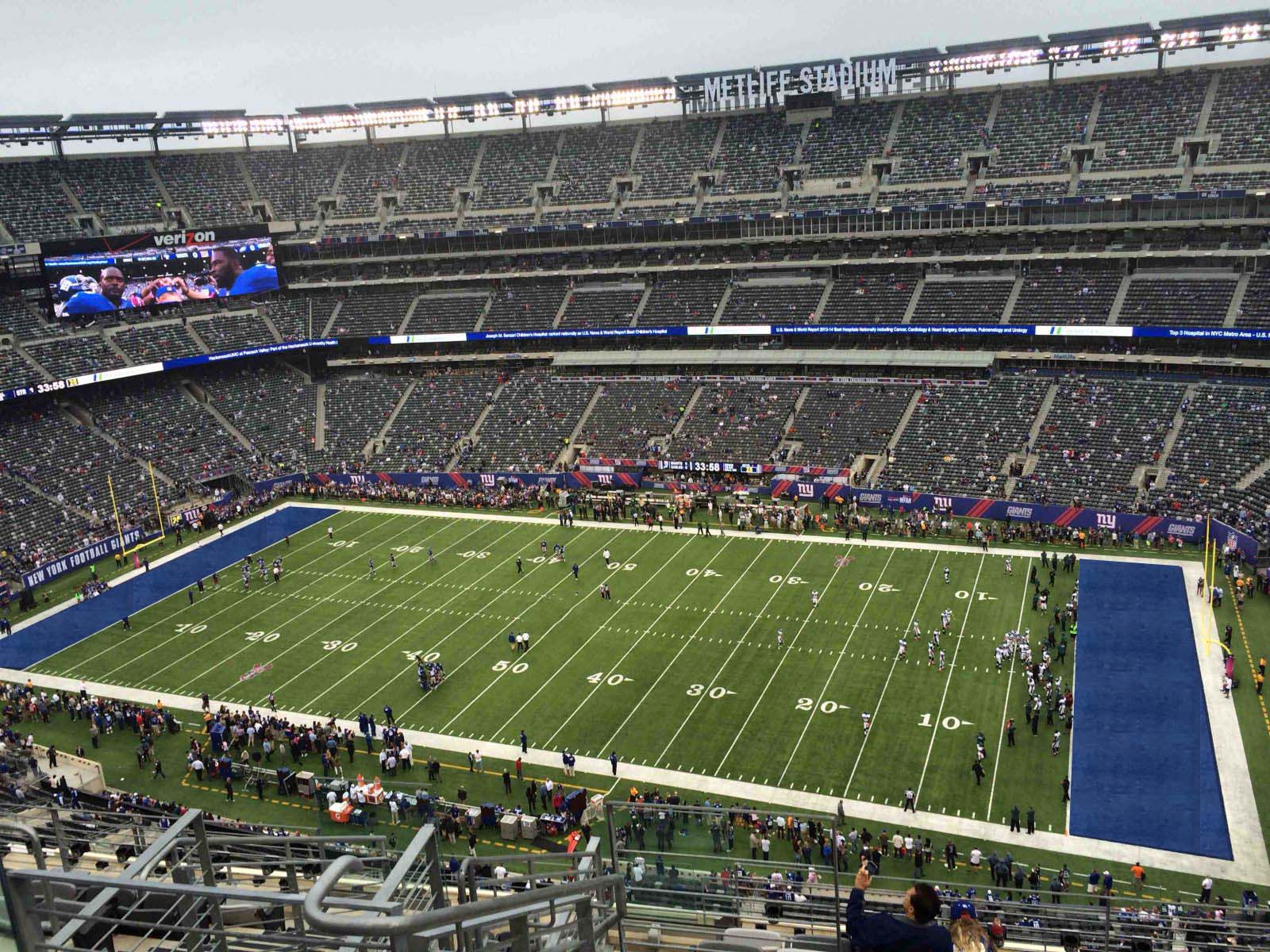 New Meadowlands Stadium Virtual Seating Chart