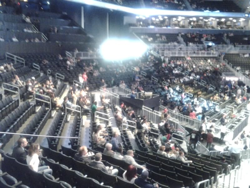 end sections at Barclays Center