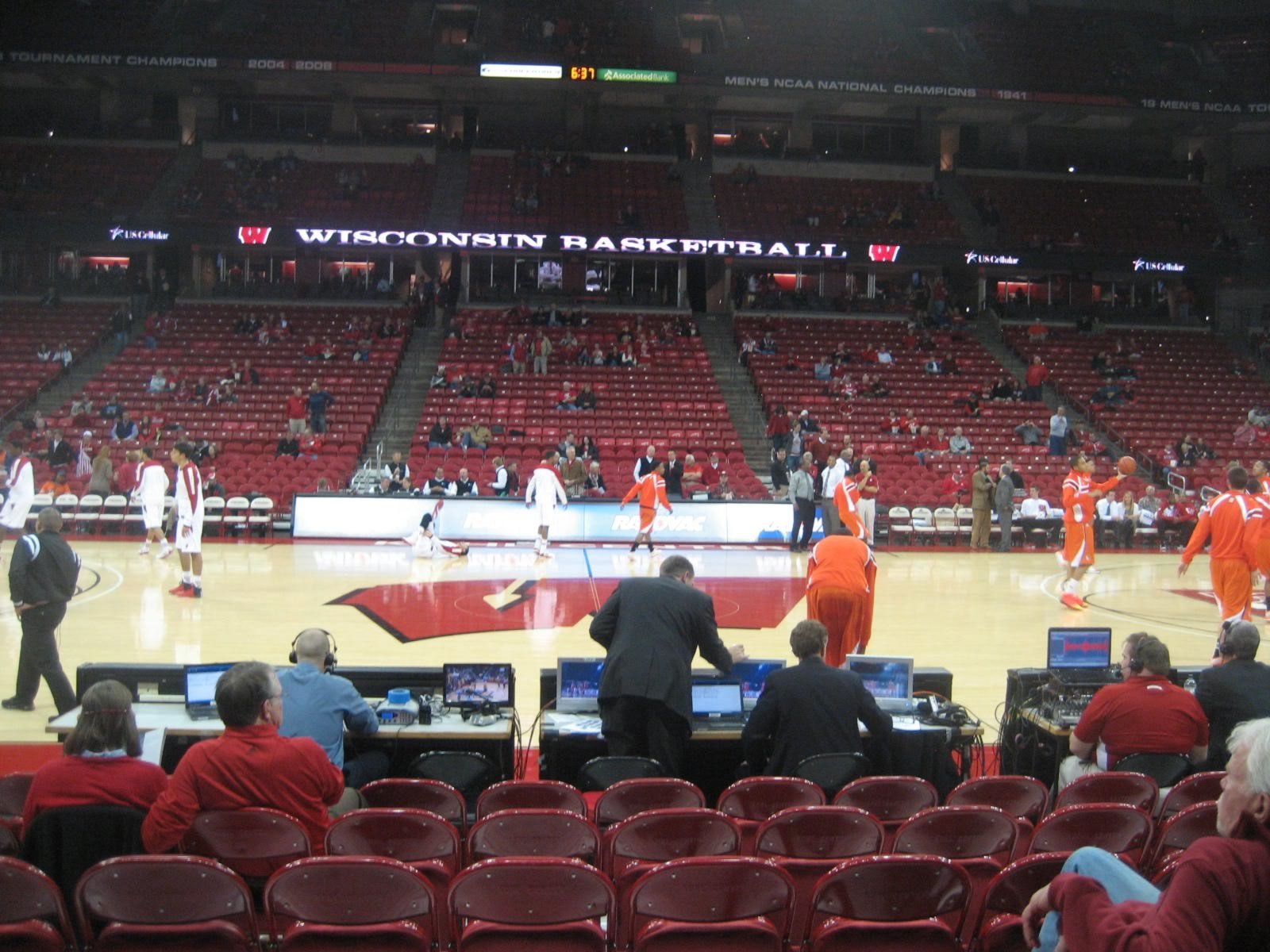 Kohl Center Wi Seating Chart Rows