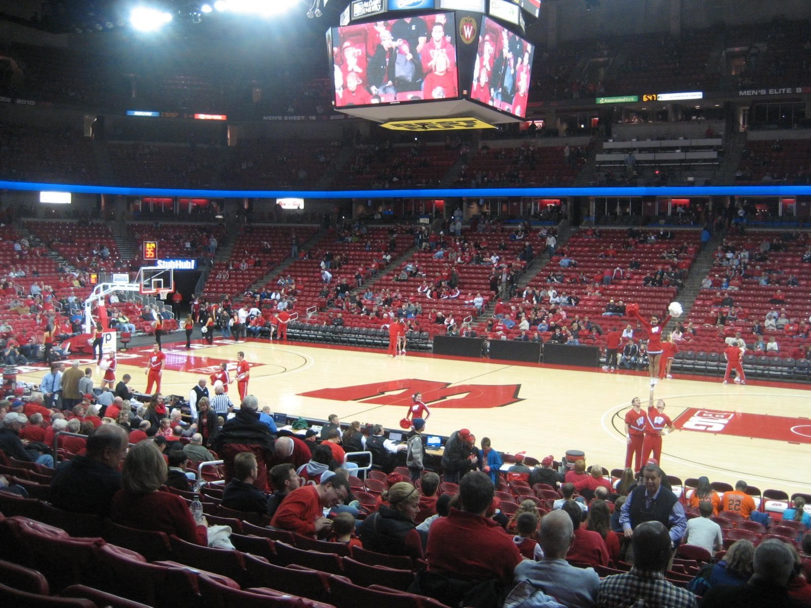 Section 121 At Kohl Center Rateyourseats Com