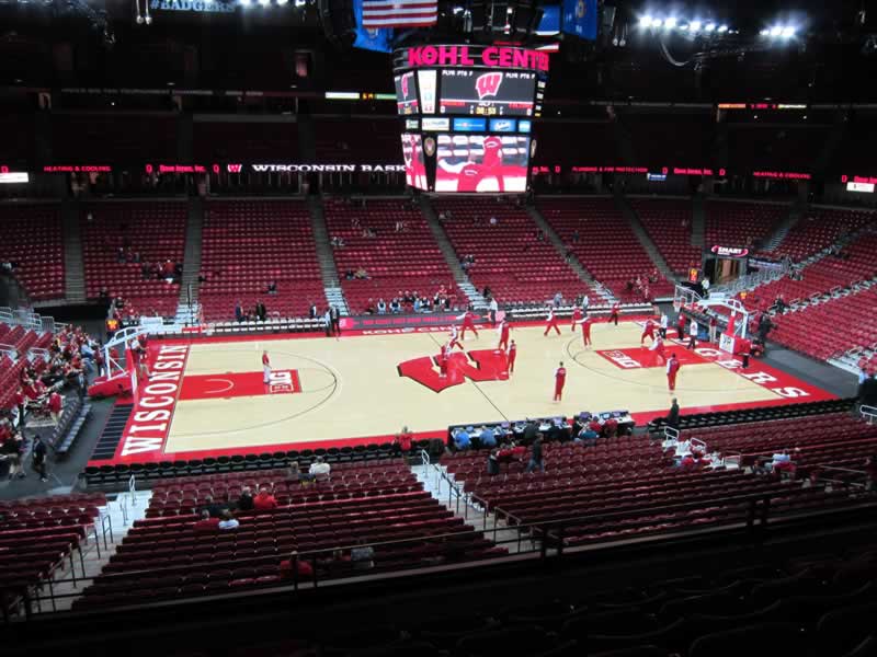 section 209 seat view  - kohl center