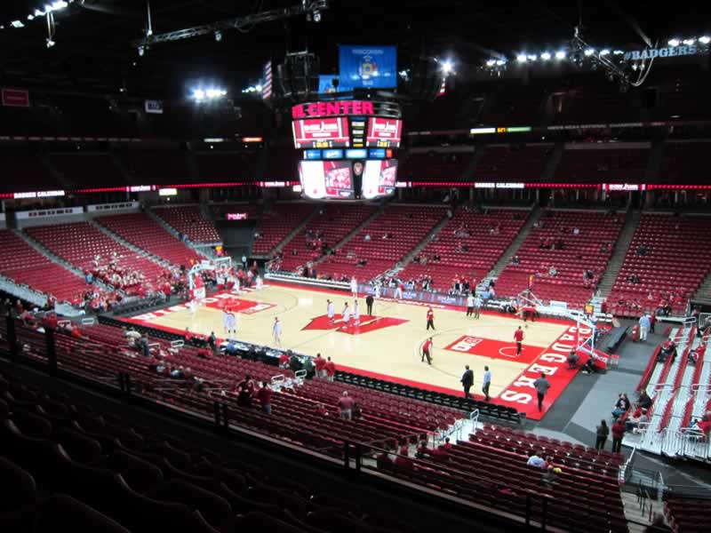 section 206 seat view  - kohl center