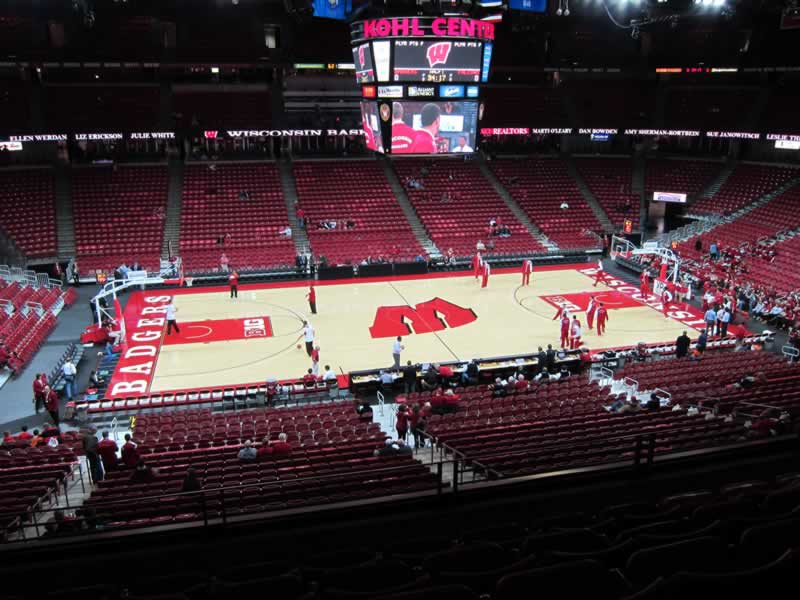 section 223 seat view  - kohl center