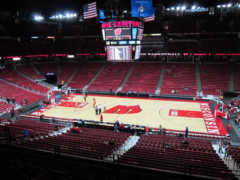 section 221 seat view  - kohl center