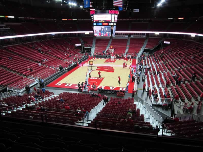 section 228 seat view  - kohl center