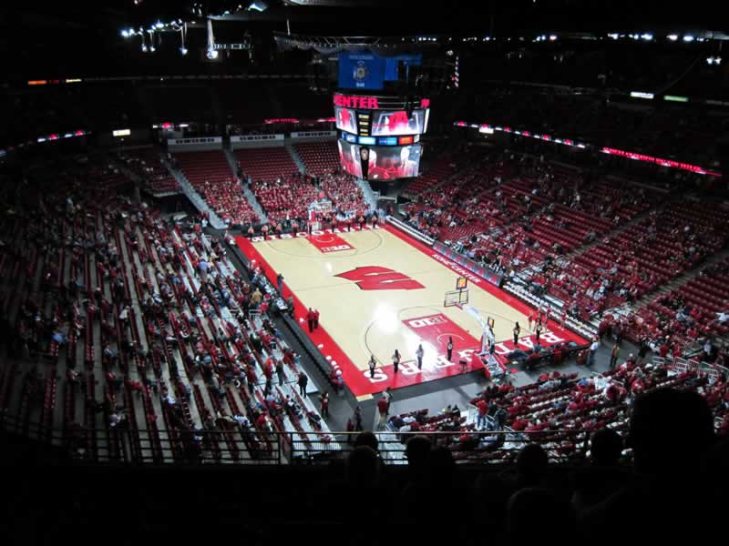 section 303 seat view  - kohl center