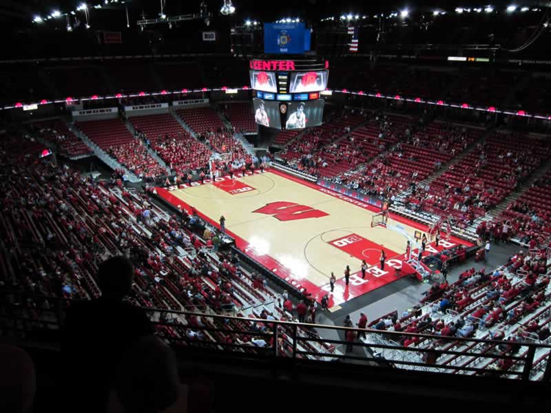 section 304 seat view  - kohl center
