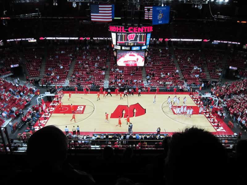 section 322 seat view  - kohl center