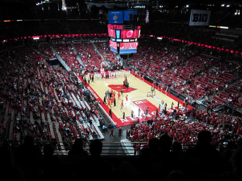 section 317 seat view  - kohl center