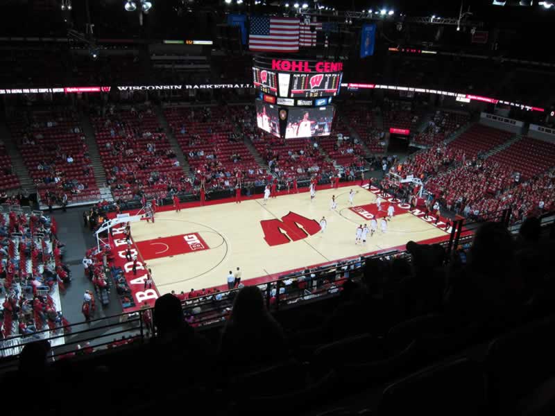 section 324 seat view  - kohl center