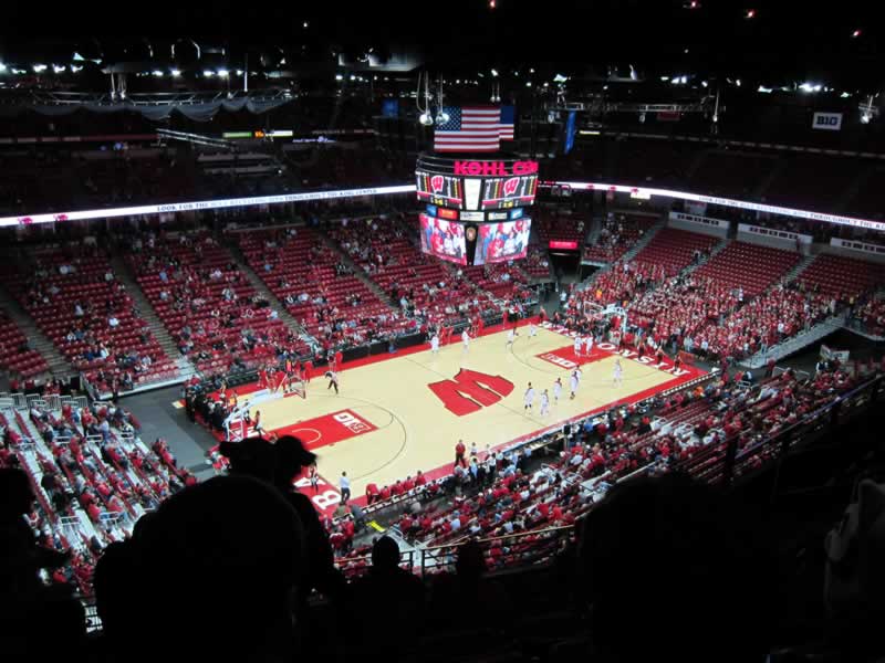 section 325 seat view  - kohl center