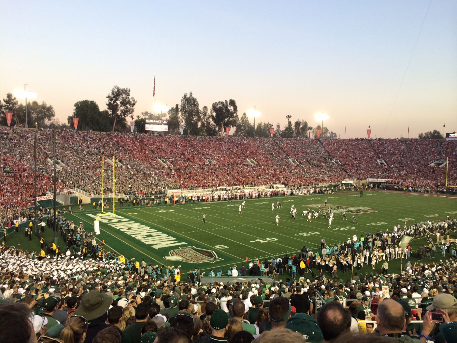 Rose Bowl Seating Chart Section 15 H