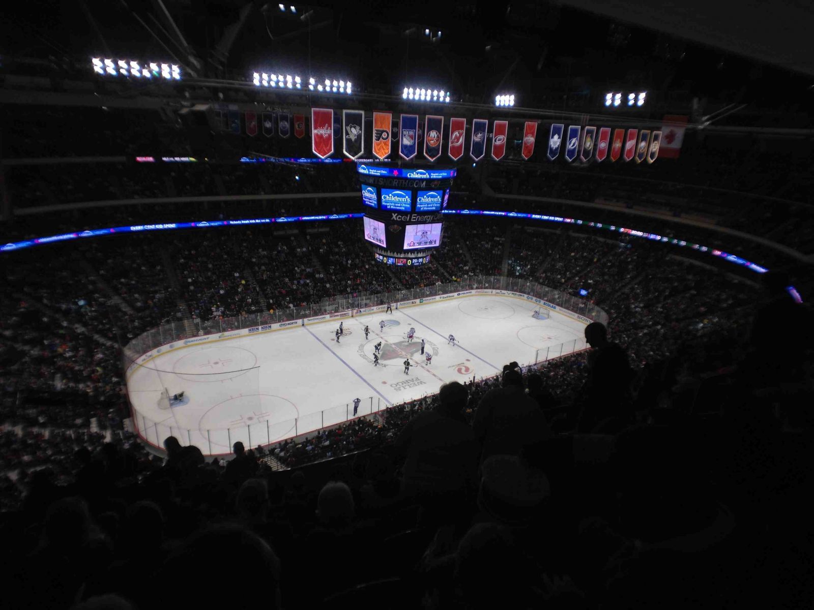 section 222, row 10 seat view  for hockey - xcel energy center