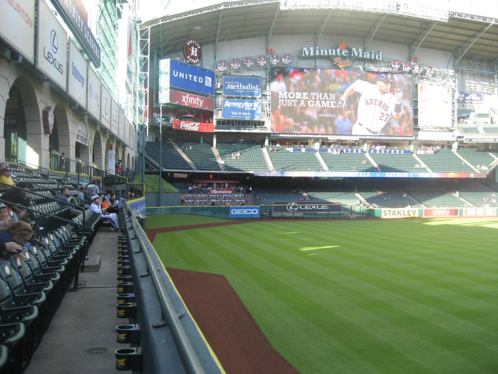 Crawford Box Letdown Minute Maid Park Section 103 Review