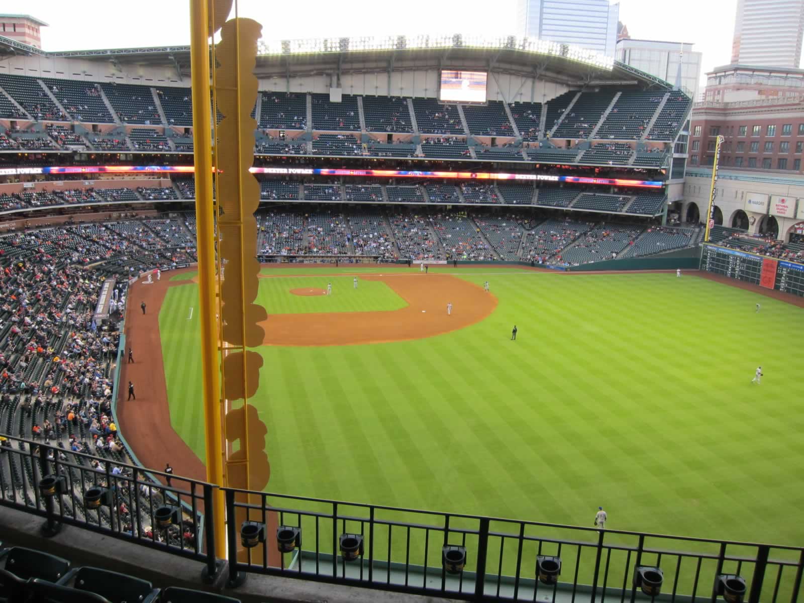 section 337, row 4 seat view  for baseball - daikin park