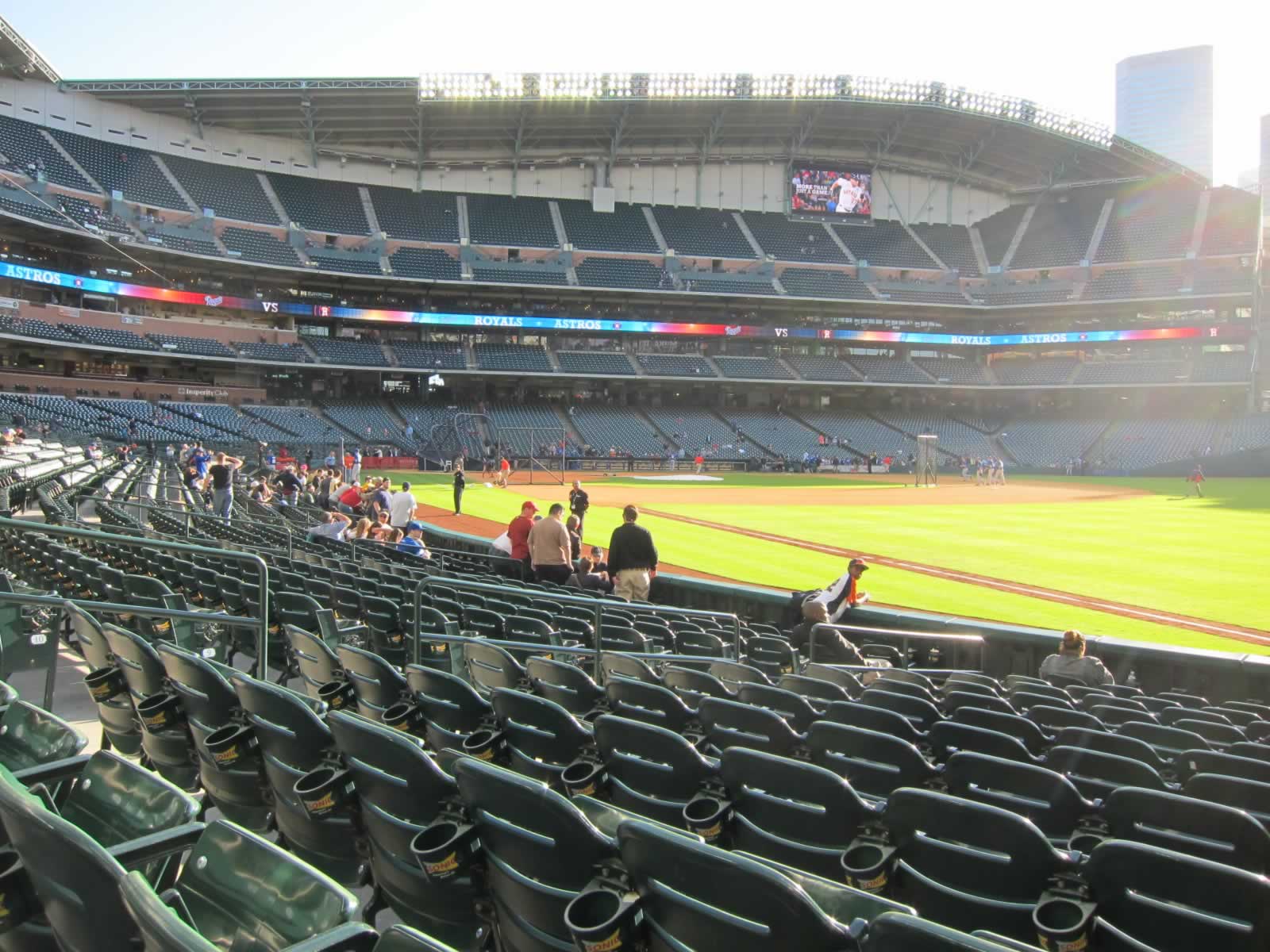 section 132, row 12 seat view  for baseball - daikin park