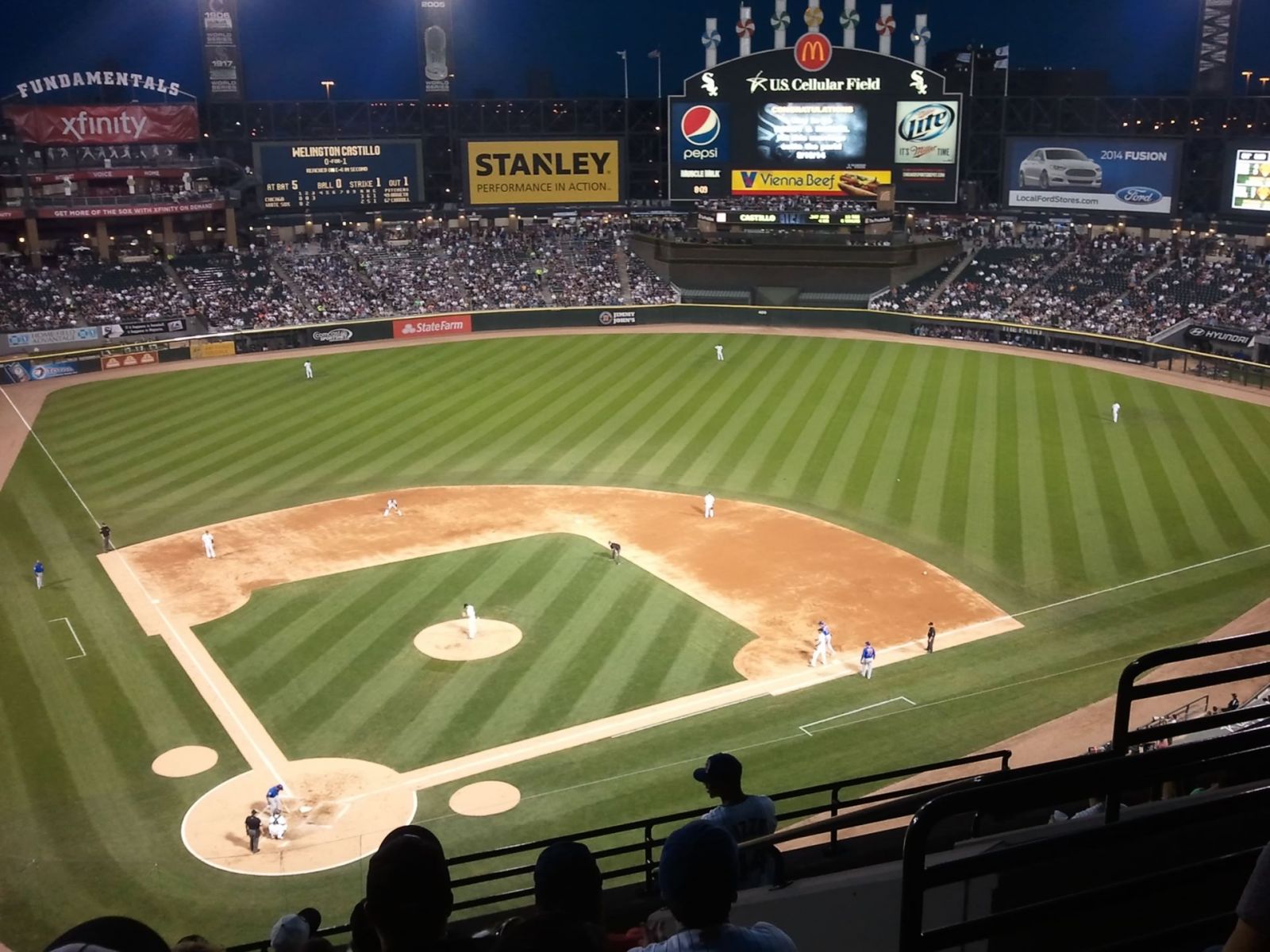 section 529, row 9 seat view  - rate field