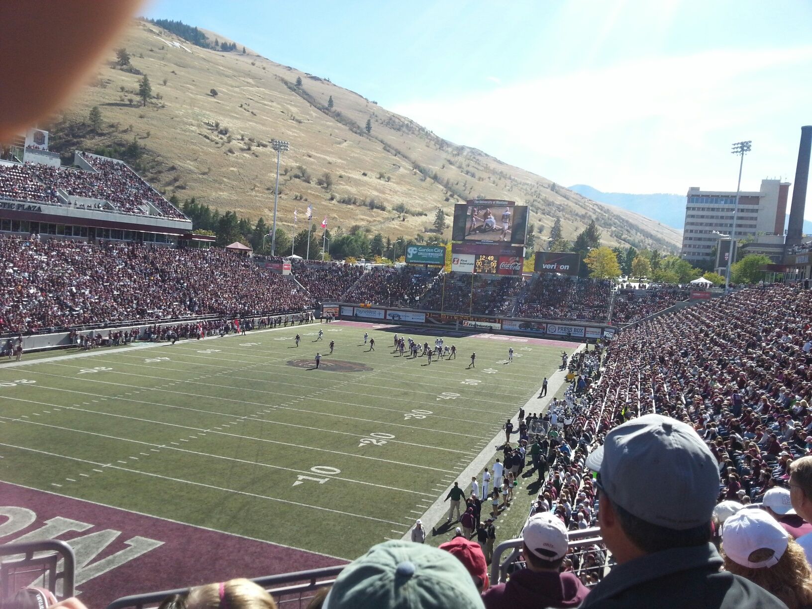 Washington Grizzly Stadium Home of the Montana Grizzlies 