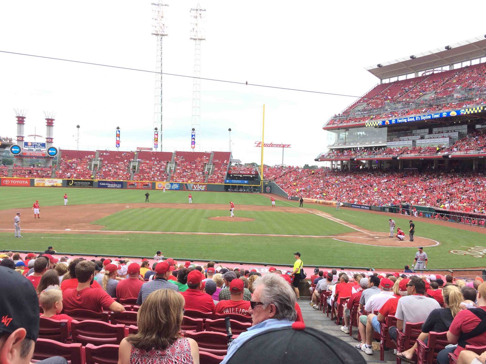 Section 117 At Great American Ball Park