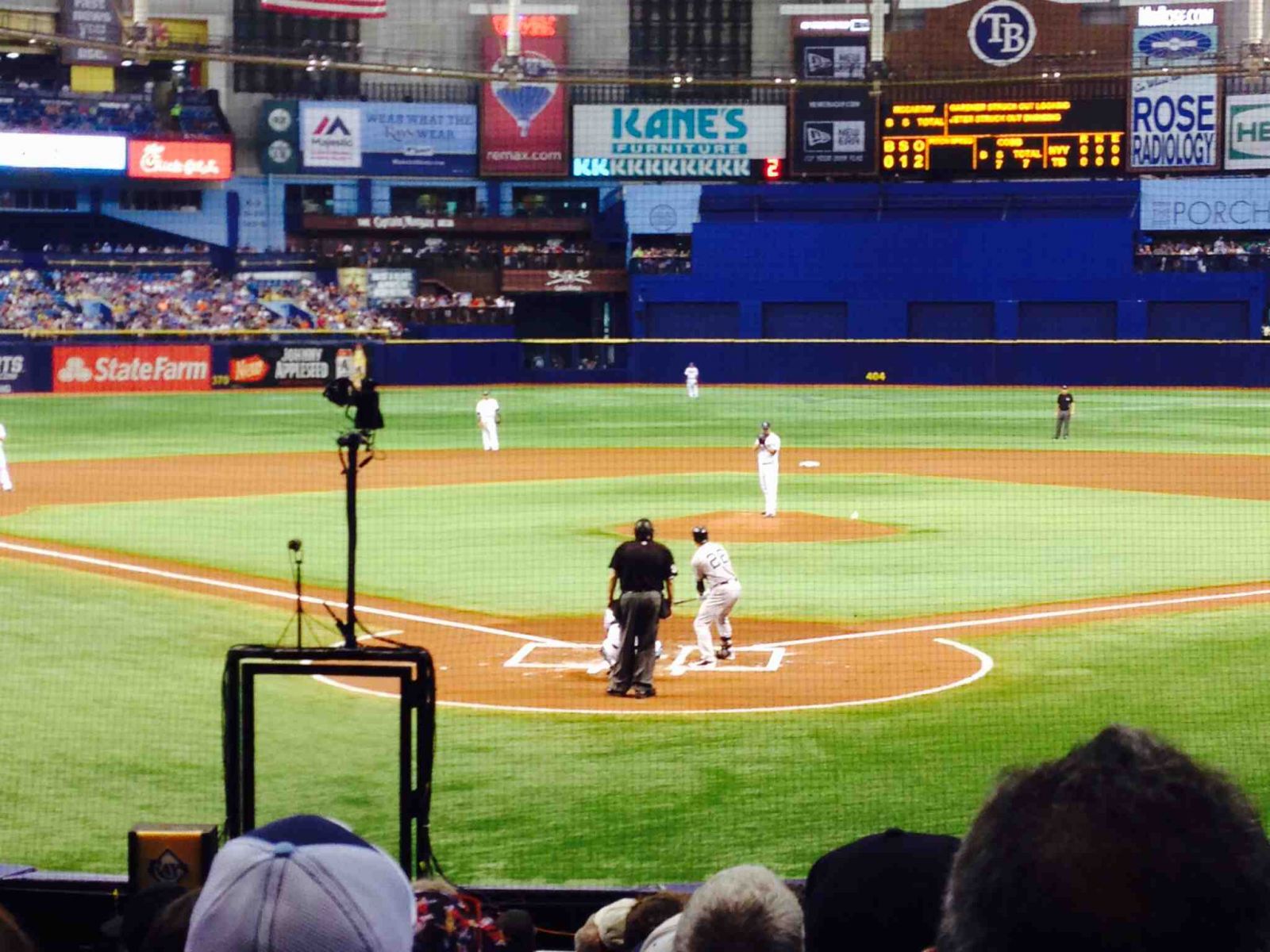 Tampa Bay Rays Detailed Seating Chart