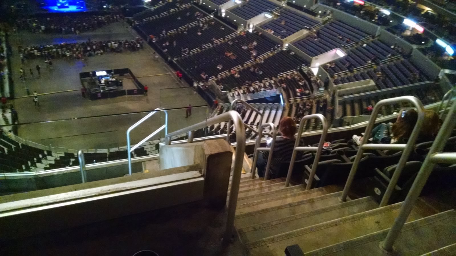 steep 300 level stairs