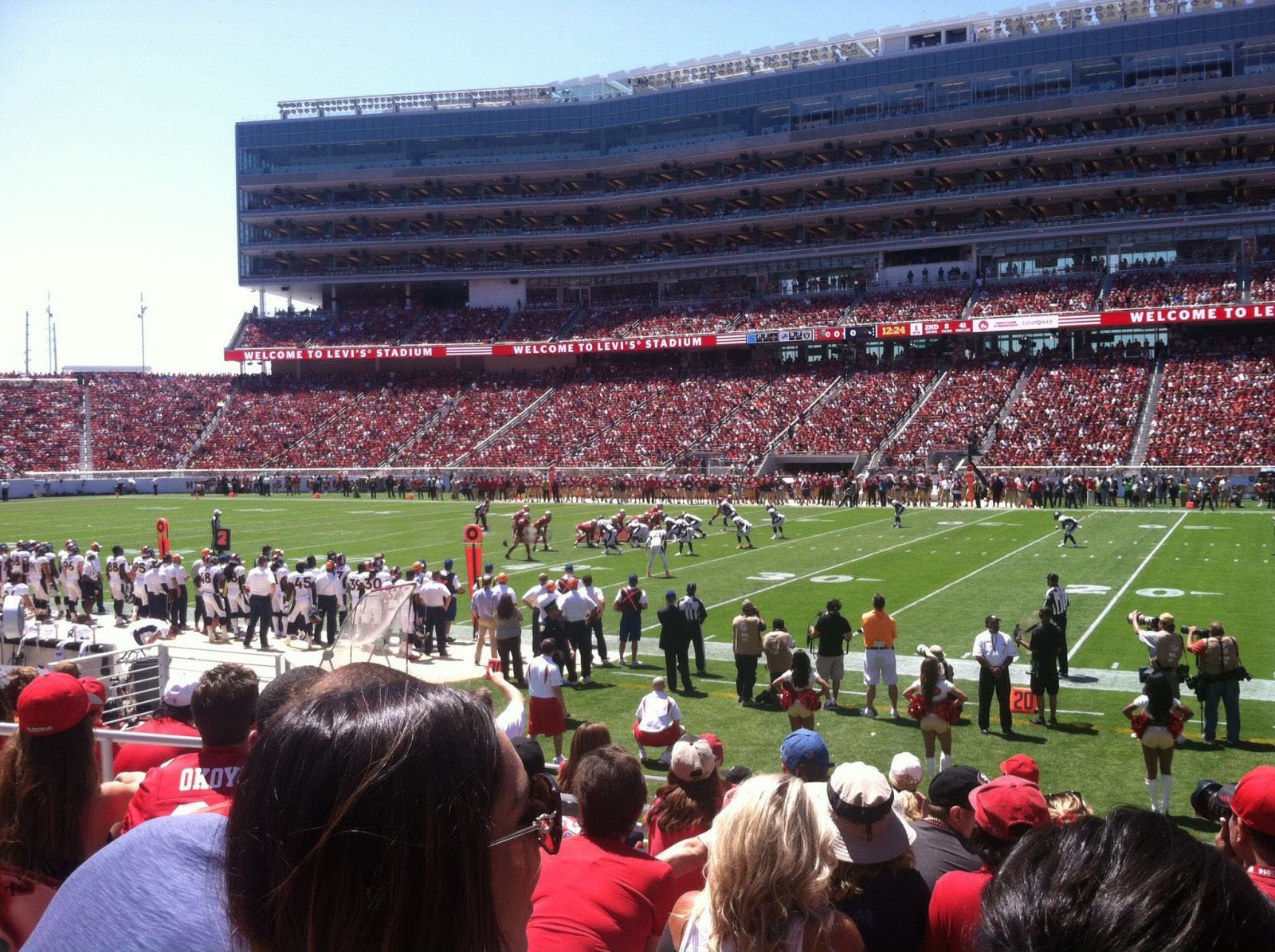 section 111, row 9 seat view  - levi