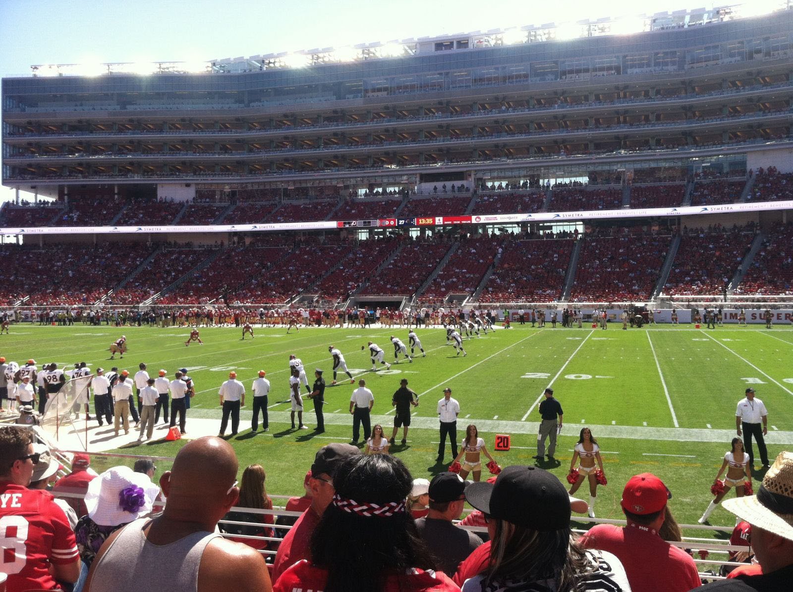 Section 111 at Levi's Stadium 