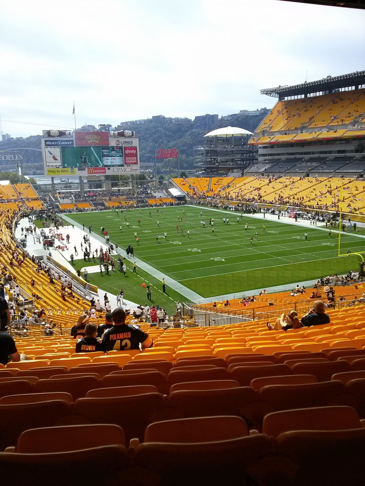 Heinz Field Seating Chart Rows