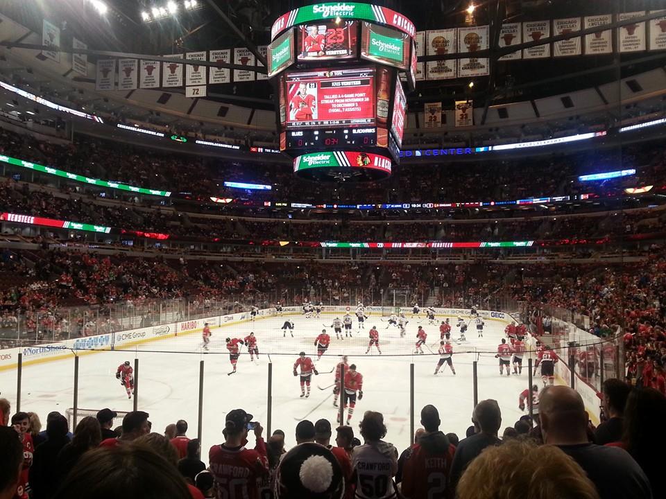 section 105 seat view  for hockey - united center