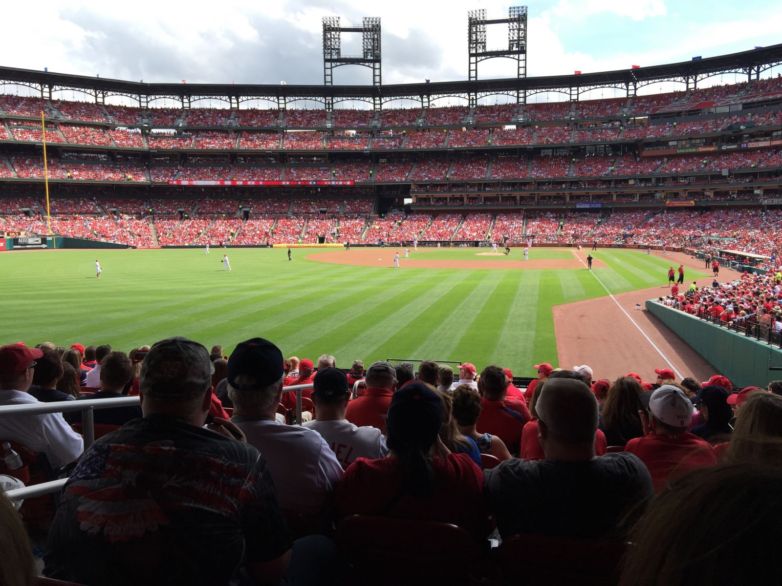 section 170, row 13 seat view  for baseball - busch stadium